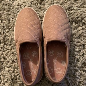 Girls slip on sneakers